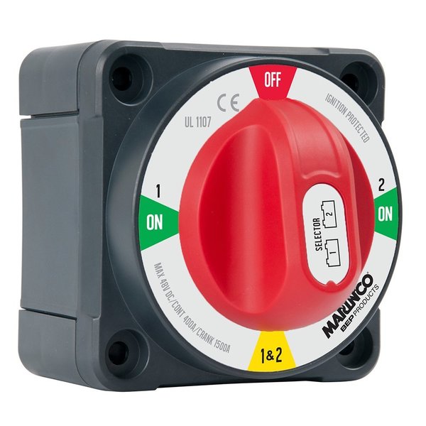 Bep Marine BEP Pro Installer 400A Selector w/Field Disconnect Battery Switch - MC 771-SFD